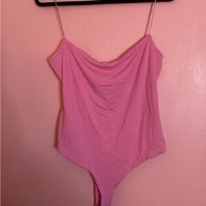 Naked Wardrobe Pink Bodysuit